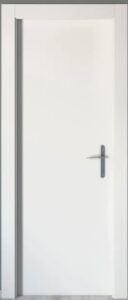 instalacón de puerta lisa
