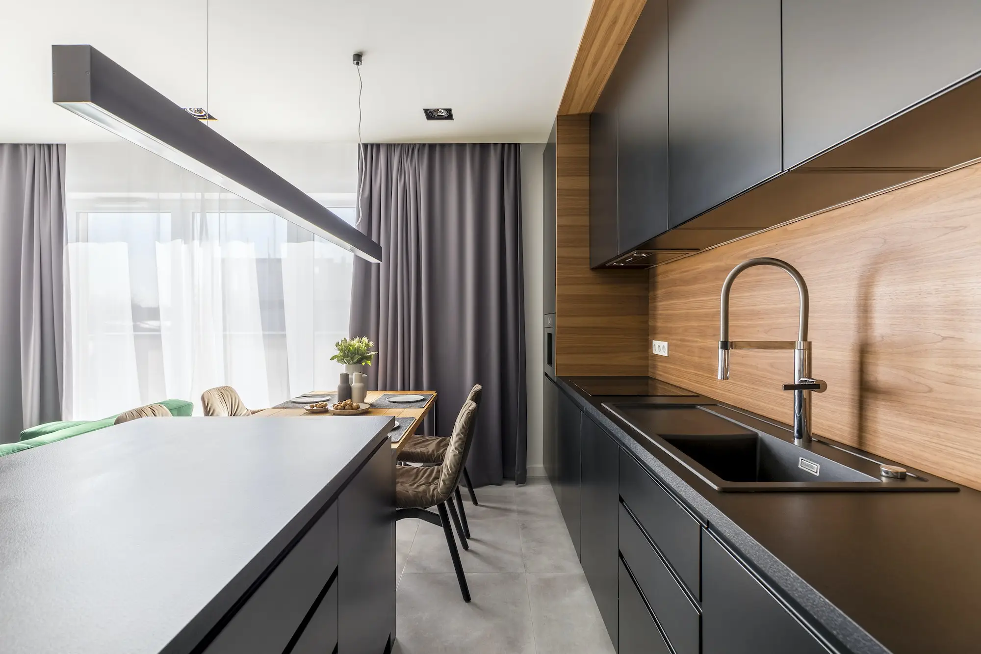 Cocina Moderna-Minimalista: Smart/Inteligente, Futurista, Transicional, Muy Práctico